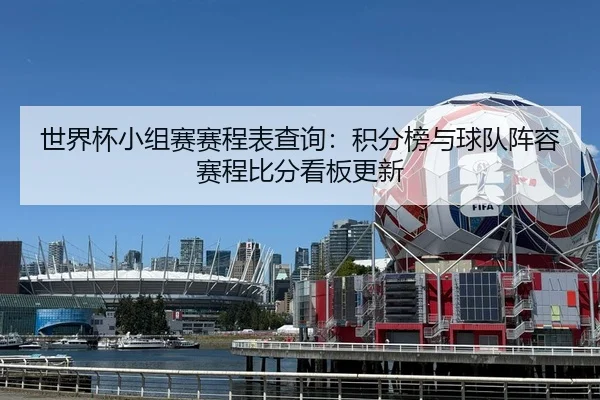世界杯小组赛赛程表查询：积分榜与球队阵容赛程比分看板更新